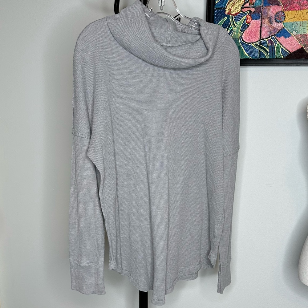 Maeve by Anthropologie cowl neck top in size Xl.  Great condition. Color: gray